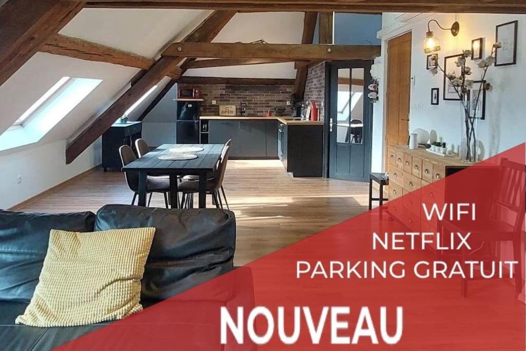 Apartmán *New*Les Amandines Le Loft* Wifi Allevard Exteriér fotografie