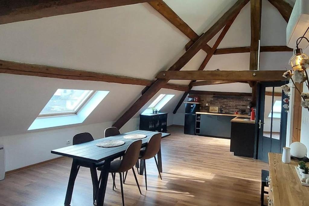 Apartmán *New*Les Amandines Le Loft* Wifi Allevard Exteriér fotografie