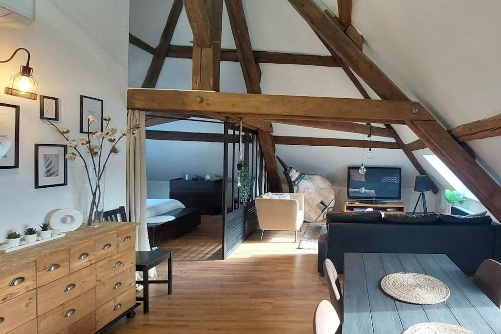 Apartmán *New*Les Amandines Le Loft* Wifi Allevard Exteriér fotografie