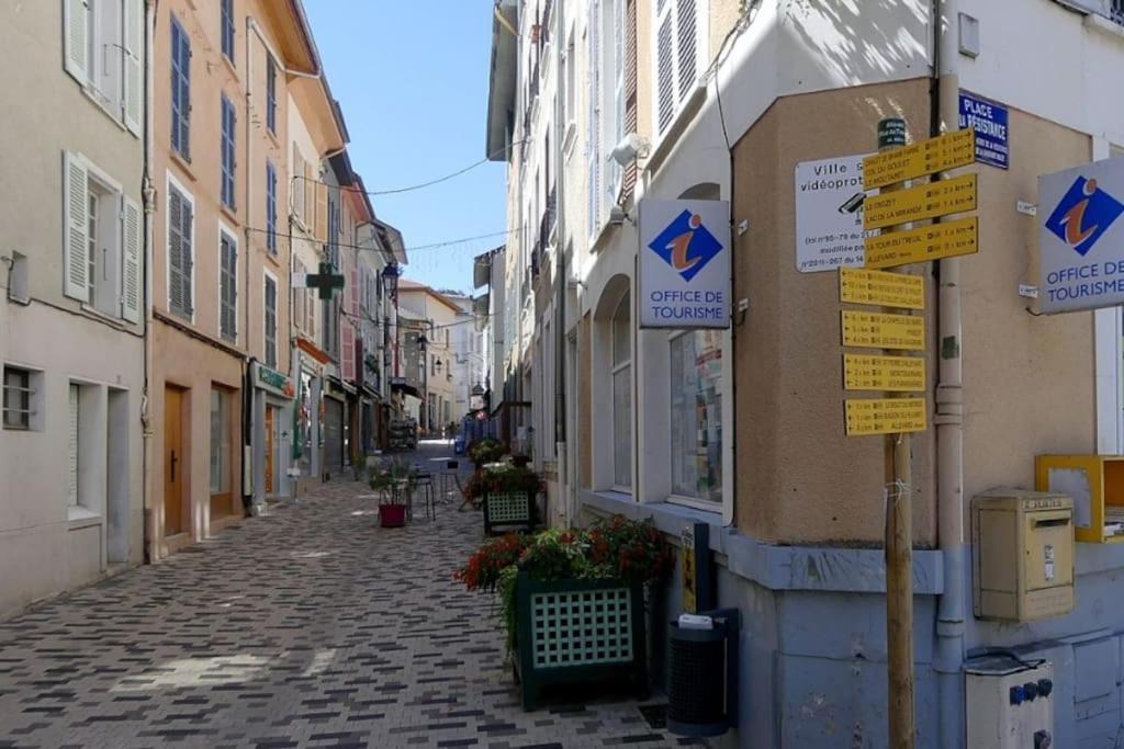 Apartmán *New*Les Amandines Le Loft* Wifi Allevard Exteriér fotografie