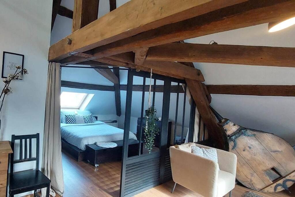 Apartmán *New*Les Amandines Le Loft* Wifi Allevard Exteriér fotografie